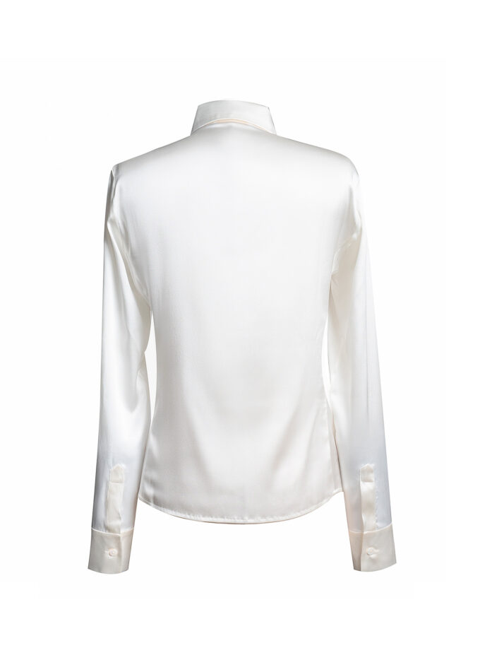 Silk Shirt in White