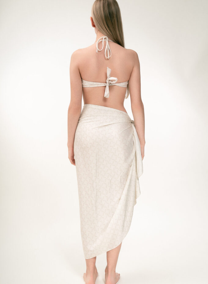 Cover Up in Cream and Cappaccino