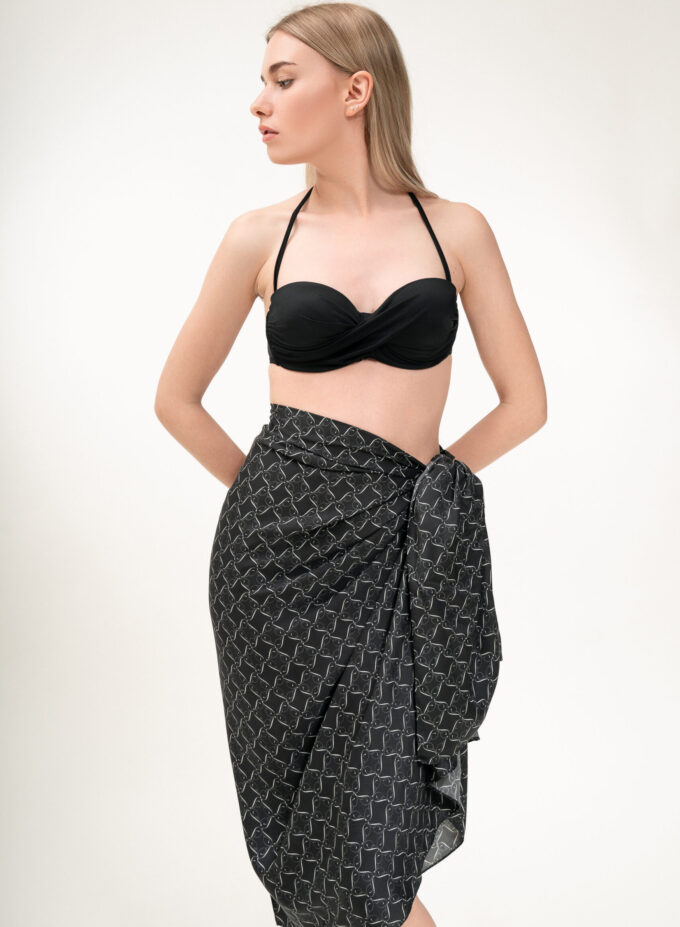 Cover Up in Black and Cream