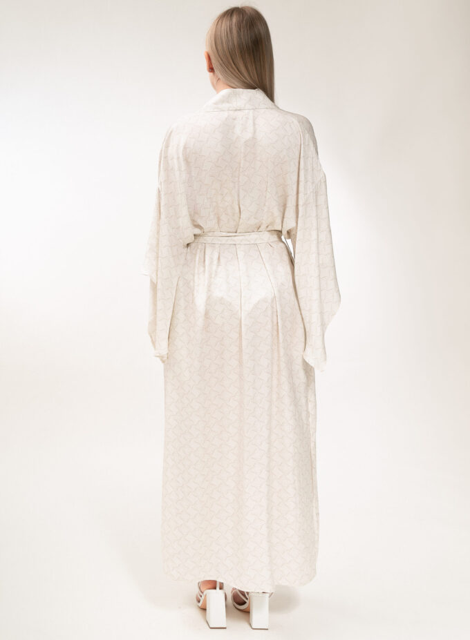 Kimono in Cream & Cappuccino