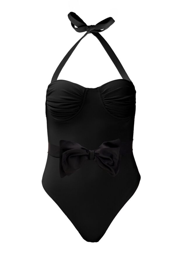 One Piece Swimsuit in Black - Image 7