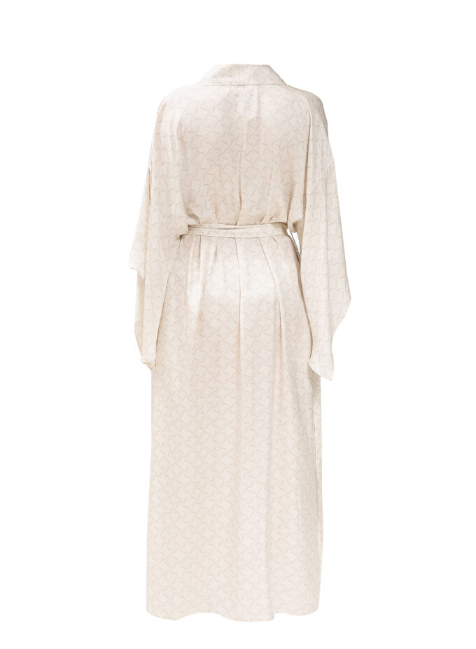 Kimono in Cream & Cappuccino